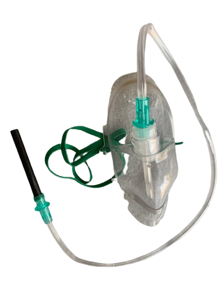 SMOKERS GAS MASK (WITH ALUMINUM SINGLE HITTER)(#30F)